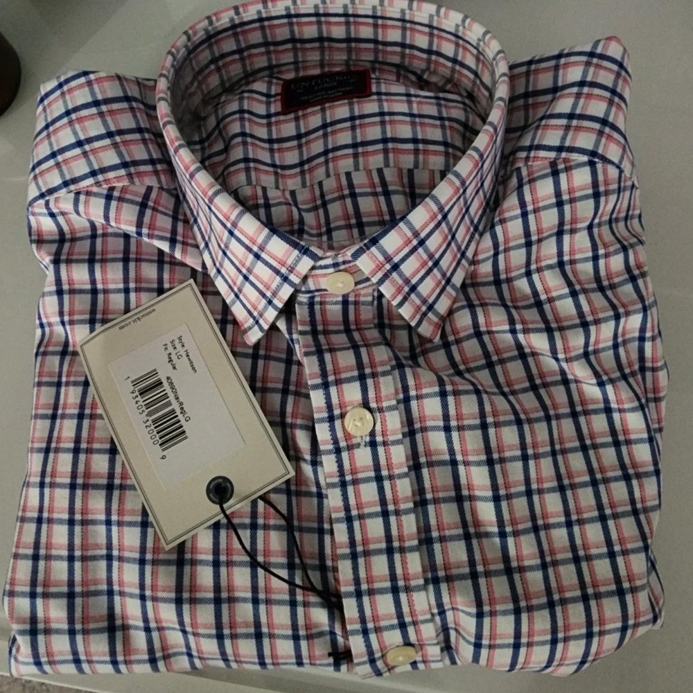 UNTUCKit Long Sleeve Collared Shirt- NWT